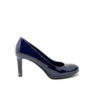 Gucci Patent Leather Round-Toe Pumps - Size 39